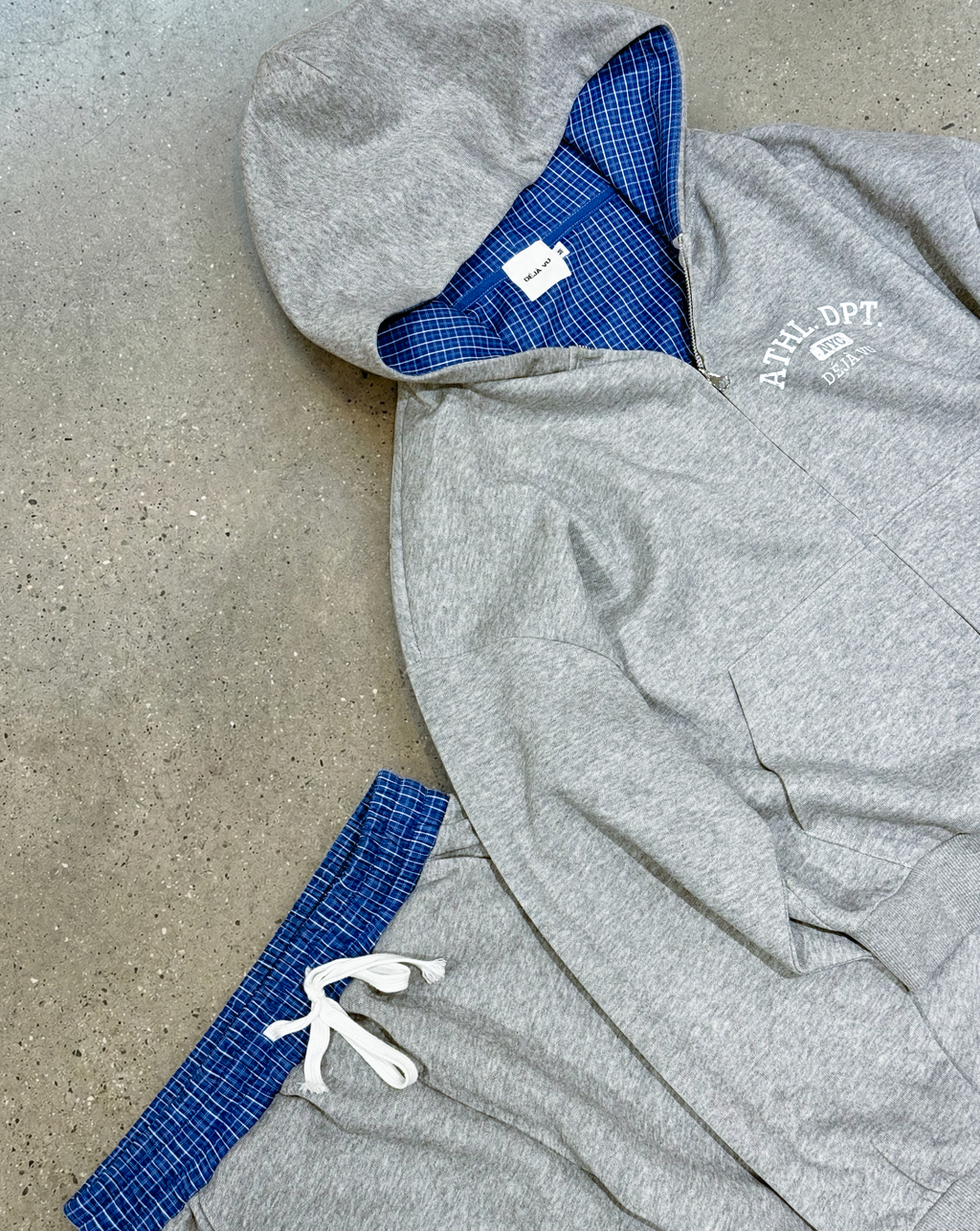 Zip Hoodie "ATLHETICS"