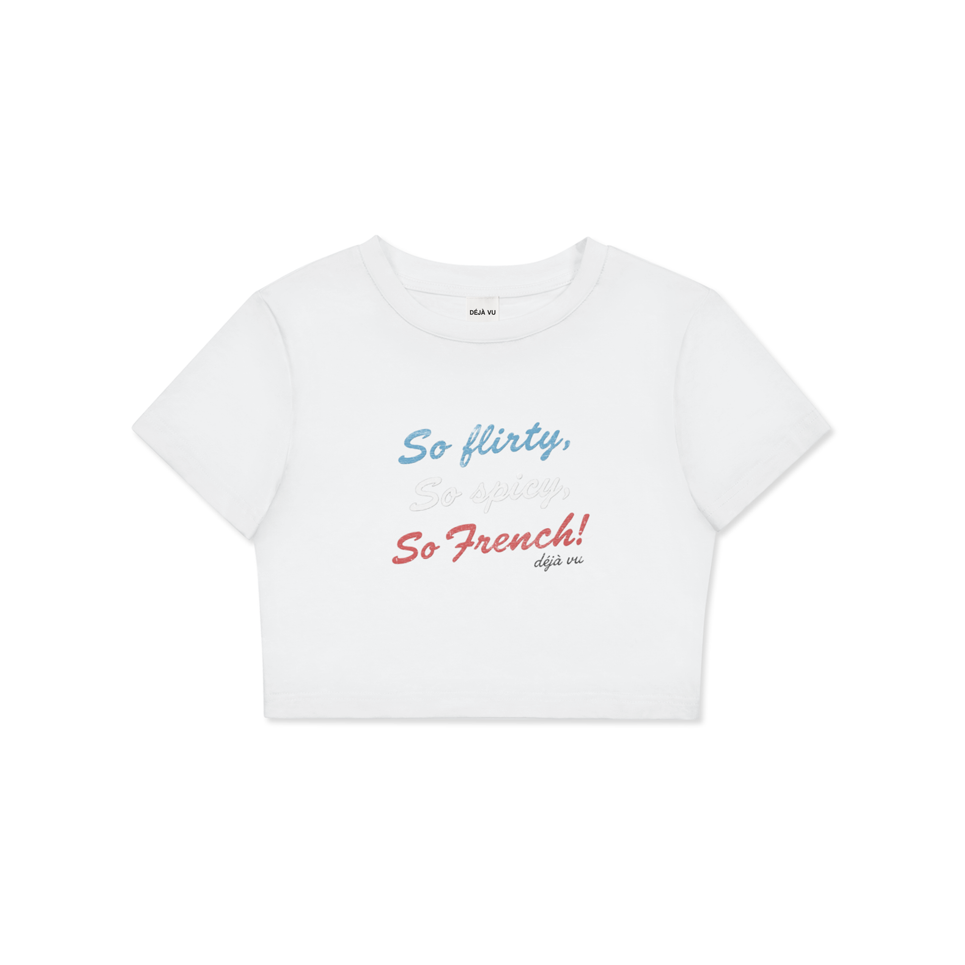Crop Tee "French