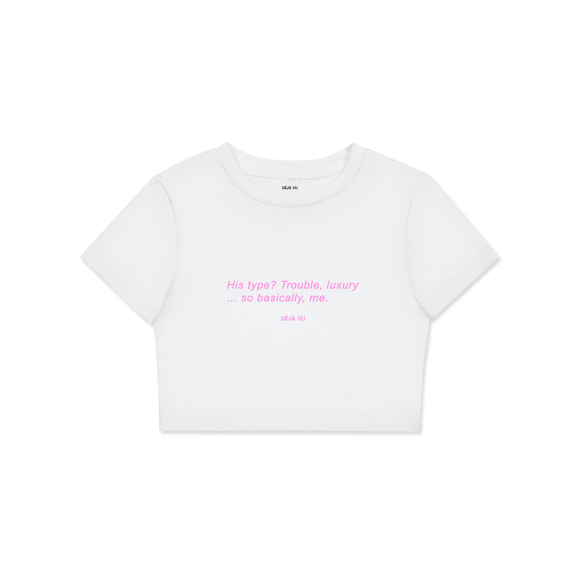 "His Type" Crop Tee