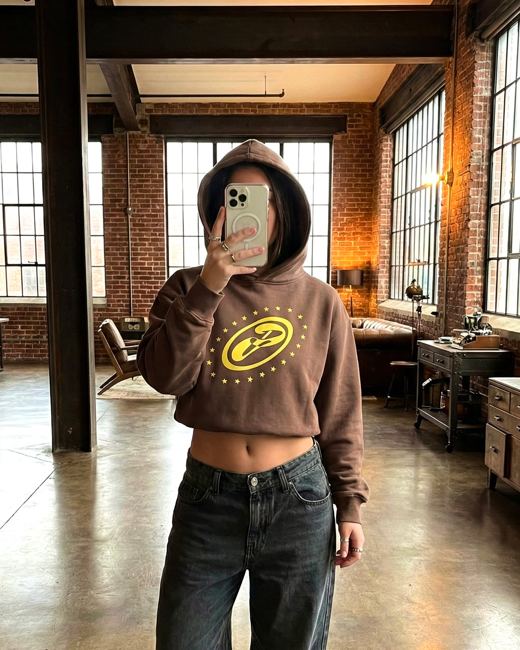 Vintage "Stars" Hoodie